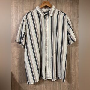 Goodfellow & Co Men's Multicolor Striped Button Down Shirt
Size XXL 100% Cotton